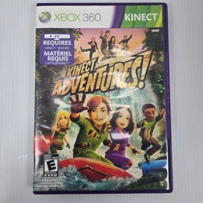 Xbox 360 Kinect Adventures Game Complete with Manual - Motion Sensor Required