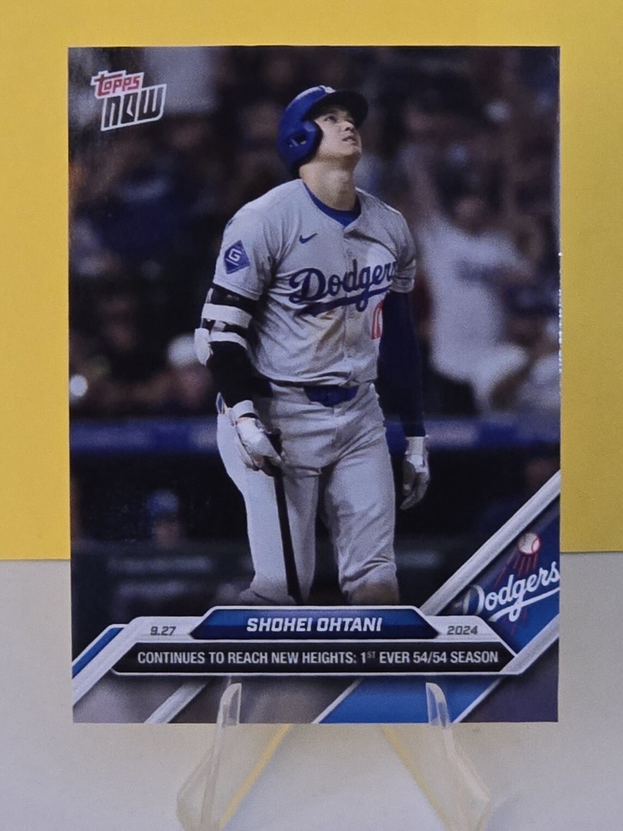 2024 Topps Now Shohei Ohtani 54/54 Club #767-Los Angeles