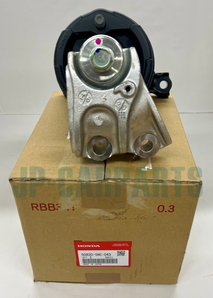 GENUINE HONDA ENGINE MOTOR MOUNT, RUBBER ASSY 50820-SNC-043 CIVIC