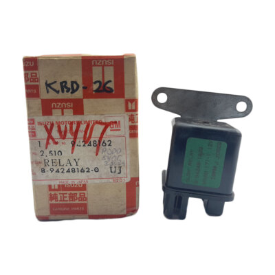 Isuzu KBD26 Glow Relay NOS Genuine 8-94248162-0 94248162