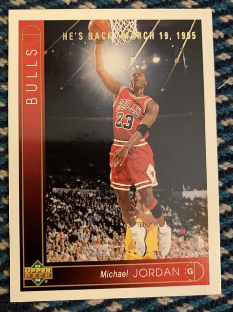 1993 - 1994 Upper Deck Michael Jordan Chicago Bulls #23 Basketball Card