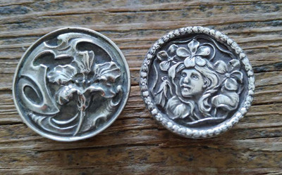 Vintage Hallmark London 1985 Sterling Silver Set of 2 Pill Boxes 