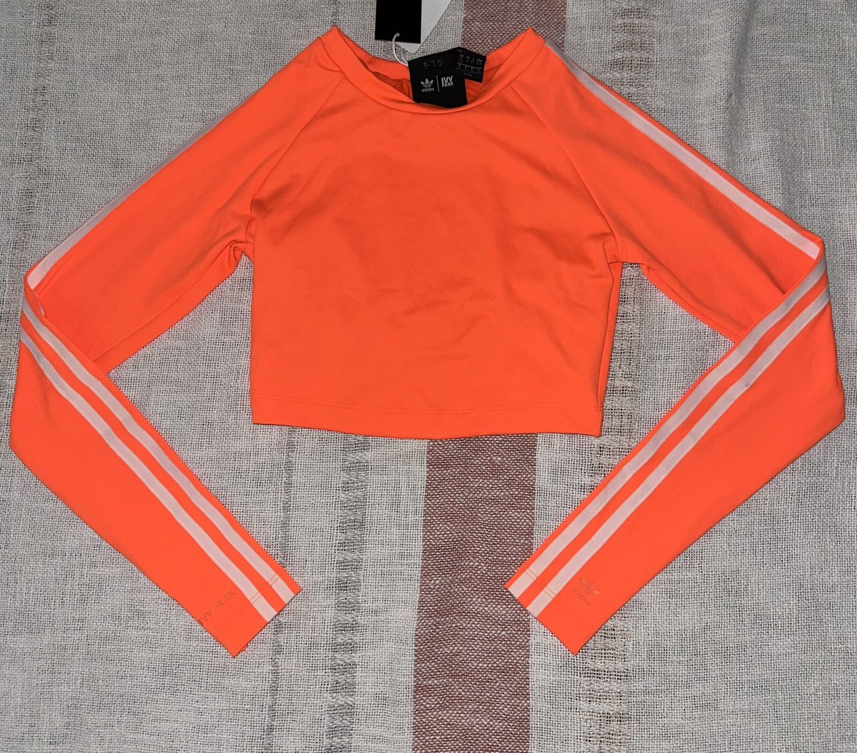 Women Adidas Ivy Park Rash Top Guard - Size Small - Top Only