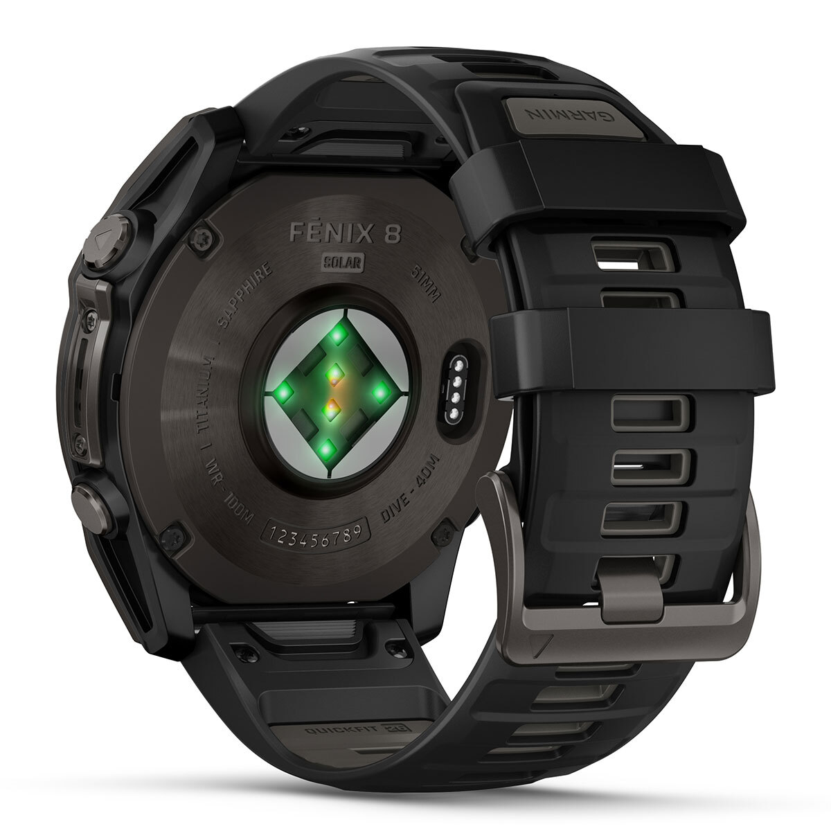 Garmin fenix 8 (51mm) AMOLED Sapphire/Solar Sapphire Multisport 