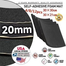 20mm Thick Heat Shield Sound Deadener Car Insulation Thermal Noise Proofing Mat