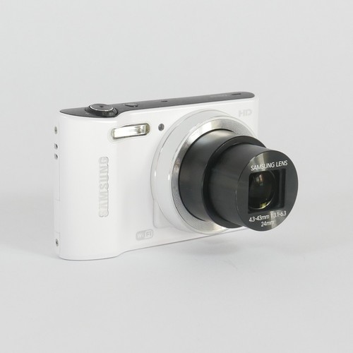 Samsung Digital Compact Camera WB31F 16.2MP White 10x Zoom - Serviced Tested! - Picture 10 of 12