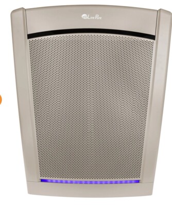 LivePure LP560THP Bali Air Quality Sensor True HEPA Air Purifier Taupe New