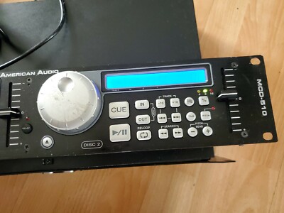 2 piece American Audio MCD-510 bundle -Dual CD, MP3 player | eBay
