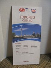 AAA  Toronto, Ontario - City Series - Road/ Highway/ Travel Map  2007