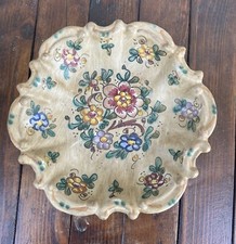 Set N.2 piatti in ceramica di Gubbio C.A.F.F.