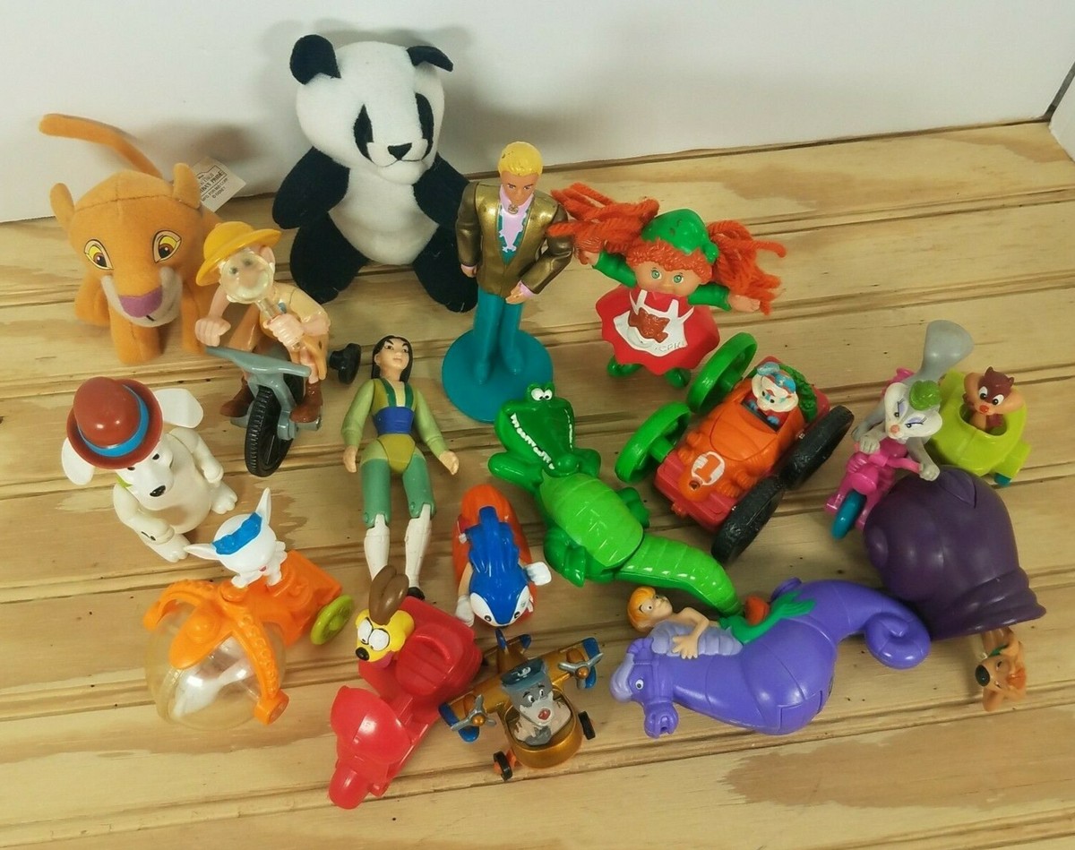 McDonald toy lot of 15 Happy Meal toys from the 90s Random Mix 1