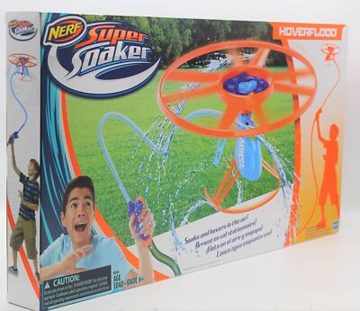 Nerf Super Soaker Hoverflood Pool, Hose, Sprinkler, Outdoor Fun! Kids Love It.