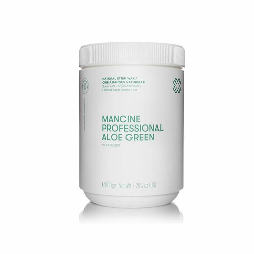 Mancine Aloe Green Strip Wax Hair Removal Microwavable Waxing 800g eBay