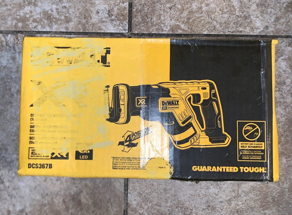 Xr Brushless Dewalt Dcs367n Case Brushless Compact Reciprocating