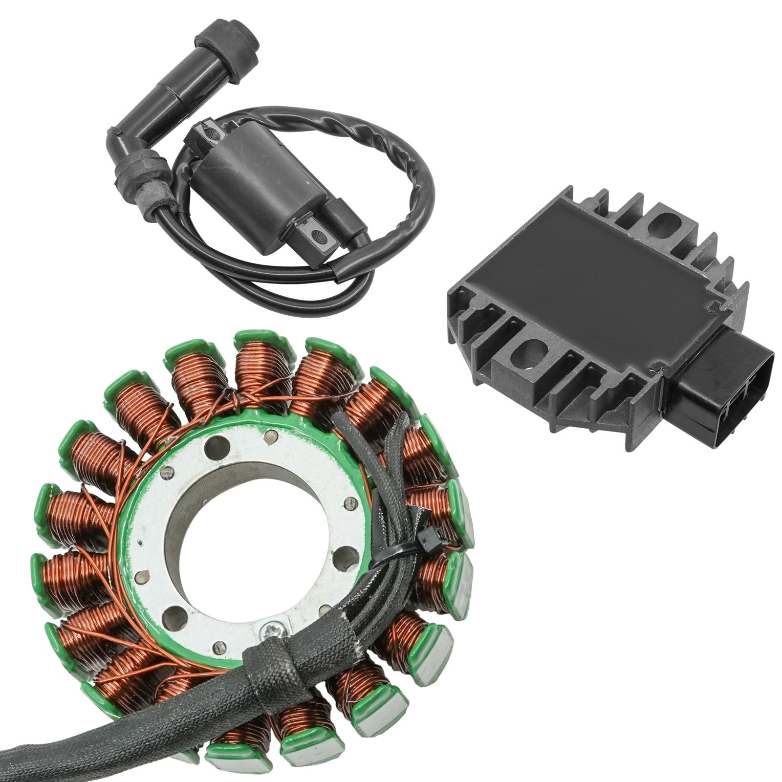 Stator/ Regulator Rectifier / Ignition Coil for Yamaha Bruin 250 YFM250 2005 06