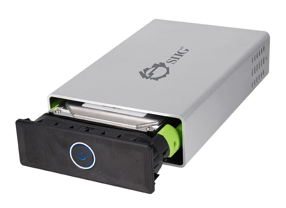 SIIG JU-SA0B12-S1 USB 3.0 to SATA 3.5" Enclosure Pro - Open Box - Image 3 of 4