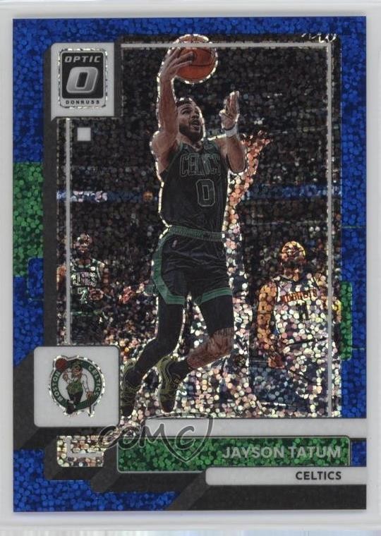 2022-23 Panini Donruss Optic Blue Sparkle Prizm /180 Jayson Tatum #8 1nf5