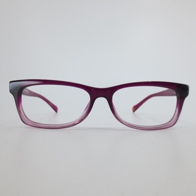 Hugo Boss Orange BO 0076 S3F Purple Gradient Rectangular Eyeglasses Frames 52-14