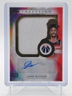 JAMIR WATKINS 2025-26 TOPPS INCEPTION RPA JUMBO PATCH RED RC AUTO /75 Q4556