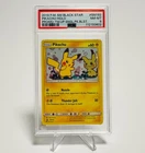 2019 Pokemon SM BSP Team Up Single Pack Blister #SM162 Pikachu Holo PSA 8