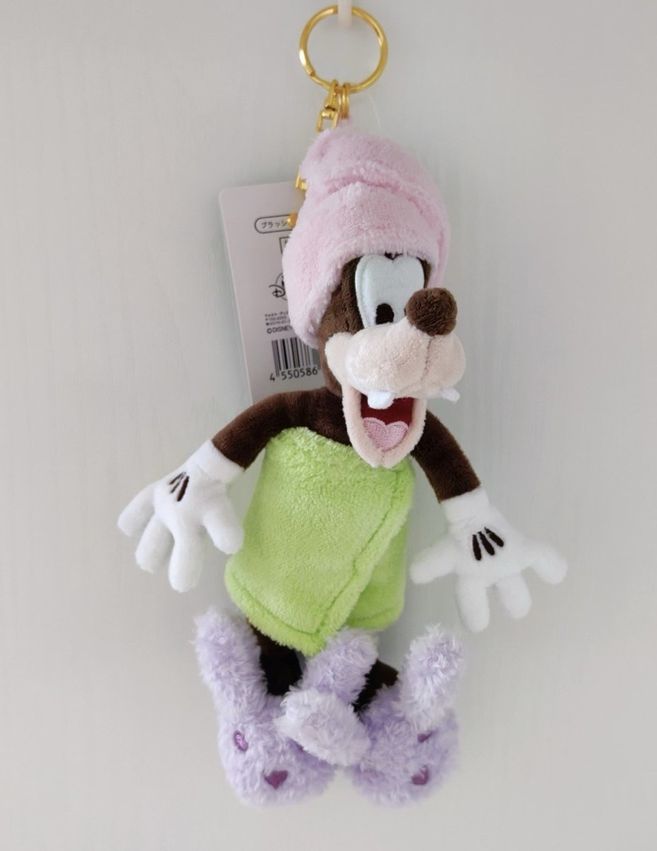 Tokyo Disney Store Goofy Plush Toy Keychain Birthday Exclusive | eBay