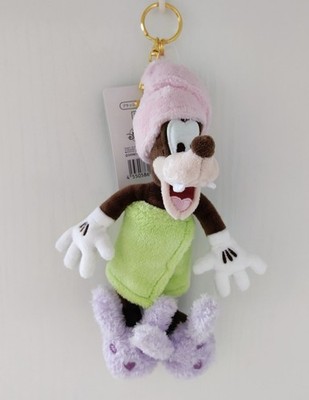 Tokyo Disney Store Goofy Plush Toy Keychain Birthday Exclusive | eBay