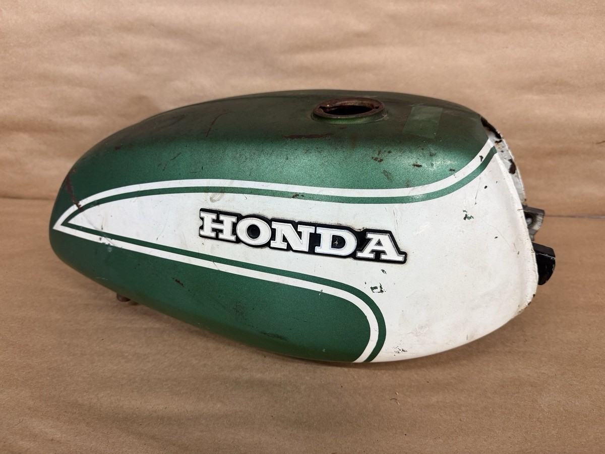 1973 Honda CL175 Gas TANK FUEL CL 175 SCRAMBLER OEM Green Emblems