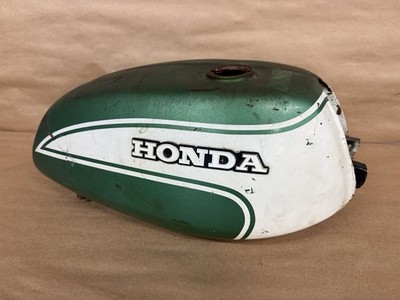 1973 Honda CL175 Gas TANK FUEL CL 175 SCRAMBLER OEM Green Emblems