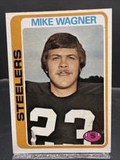 Mike Wagner 1978 Topps Pittsburgh Steelers #275 HH515