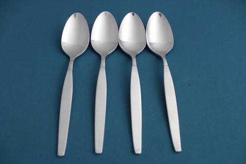 Oneida Community FROSTFIRE Teaspoons (Set of 4) Stainless 6"