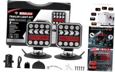 Wireless Magnetic Trailer Light - 5-in-1 LED Tail Light, Stable Connection Up