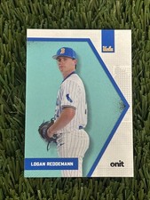 2026 ONIT UCLA Baseball Base Teal Parallel #B-16 Logan Reddemann