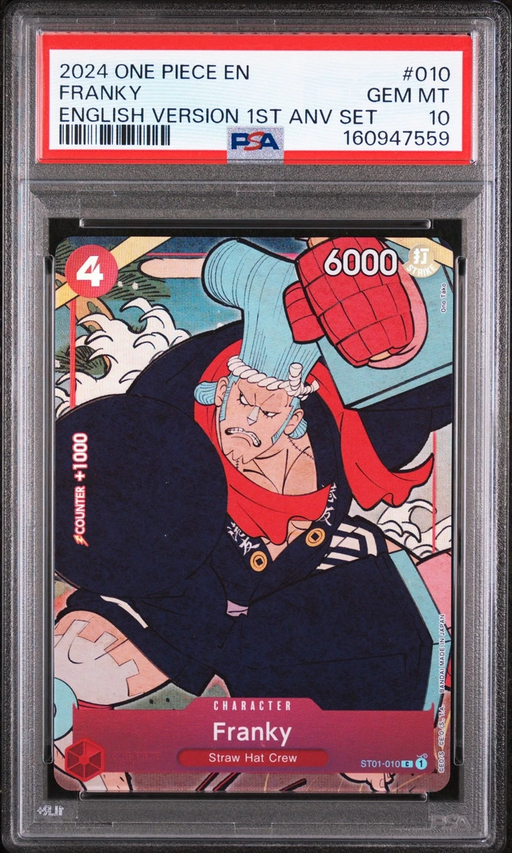 【PSA10】 フランキー ST01-010 Franky ST01-010 One Piece Promotion Cards for sale | eBay