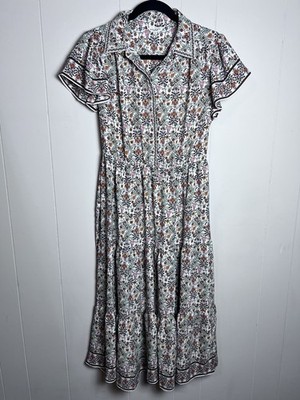 Boho Country Chic Midi Dress Max Studio size Medium