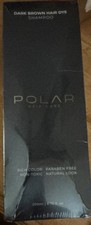 POLAR Hair Care Dark Brown Hair Dye Shampoo, Paraben-Free Natural Look 200ml