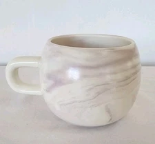 Project 62 Stoneware Lilac Marbled Swirl Coffee Tea Mug Cup