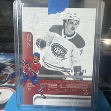 2022-23 UPPER DECK SP GAME-USED RETRO ROOKIE ARBER XHEKAJ HOCKEY CARD /999 (66). rookie card picture