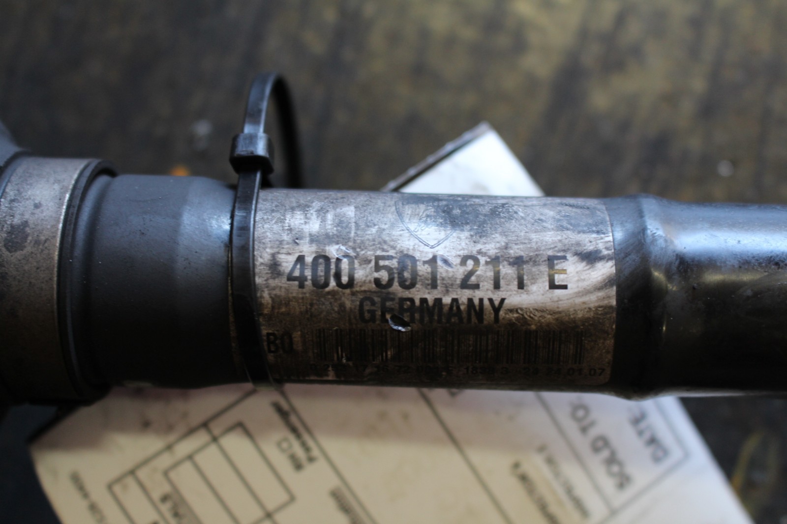 Lamborghini Gallardo, Spyder, LH, Rear Axle Shaft, Used, P/N 400501211E