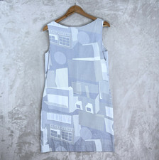 Language Of The Birds Architectural Shift Dress Small Scandi Style Art To Wear