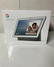 Google Nest Hub Max Charcoal 10 " HD Screen GA00639-US, New Cellophane Wrap