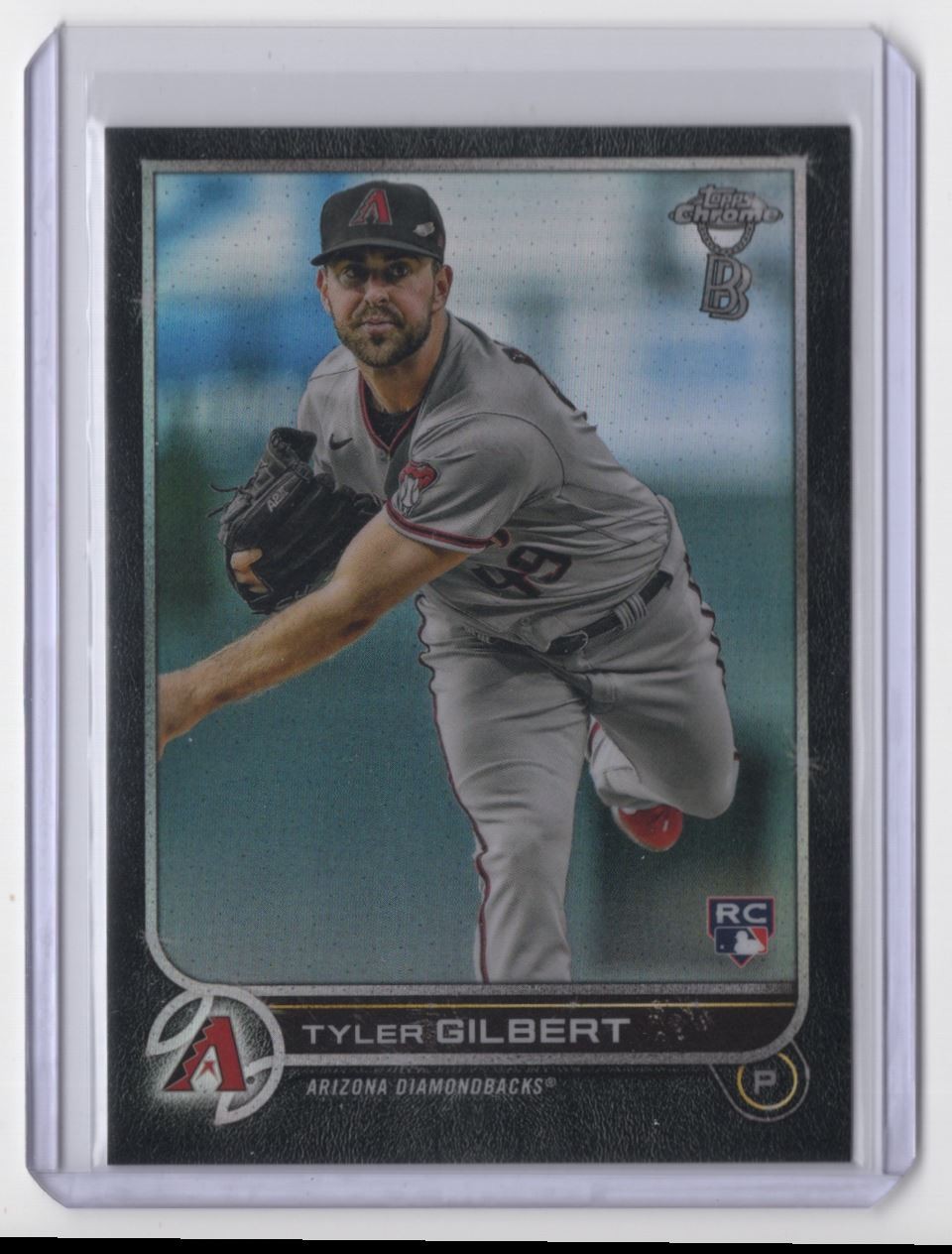 2022 Topps Chrome / Tyler Gilbert Rookie Arizona Diamondbacks #65