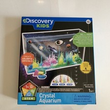 Discovery Kids Crystal Growing Aquarium Kit Magic Rocks