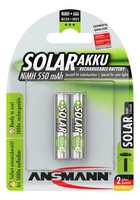 Ansmann Solar Nimh Akku Micro Aaa 550 Mah Maxe 2Er Blister Akku #25254885