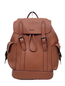 Joan And David Brown Faux Suede Backpack Workbook Sleeve Multi Pockets NEW! Joan and David Backpack | eBay main image 3