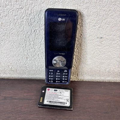 Vintage LG Chocolate VX8550BLK (Verizon) Cellular Phone - UNTESTED/AS IS