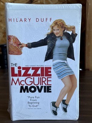 NEW Sealed The Lizzie McGuire Movie (VHS, 2003) Walt Clamshell Case Hillary Duff