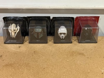 4 x STAR WARS HELME SAMMLUNG - VERSIEGELT - KOSTENLOSER UK-VERSAND!!