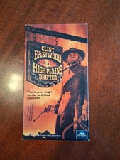 Clint Eastwood High Plains Drifter VHS, 1995 