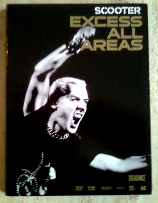 Scooter ''Excess All Areas'' - 2 x DVD - Hard House, Hard Trance, Hardcore
