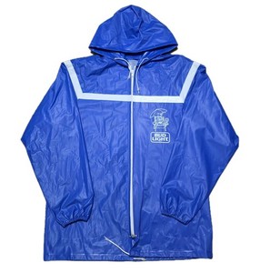Vintage Rare 80s 90s Bud Light Beer Spud Mackenzie PVC Windbreaker Jacket Large